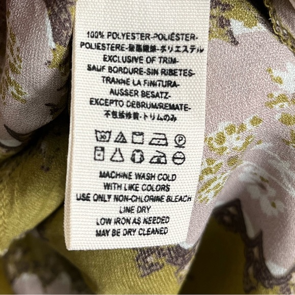 Free People Cowling around Cowl neck long balloon sleeve blouse - Picture 8 of 10